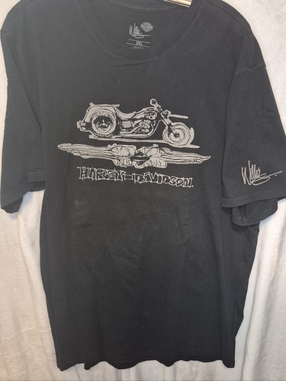 Harley Davidson 2XL Wiley Tee Shirt